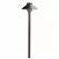 2 W 3000K Integrated LED Textured Architectural Bronze Aluminum Short Stepped Dome Path Light | KIC15821AZT
