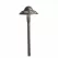 3.8 W 3000K Integrated LED Textured Architectural Bronze Aluminum Pierced Dome Path Light | KIC15857AZT30R