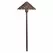 2 W 3000K Integrated LED Textured Tannery Bronze Aluminum Hammered Roof Path Light | KIC15871TZT