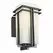 100 W Medium A19 Incandescent Black Cast Aluminum Wall Light | KIC49201BK