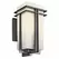 150 W Medium A21 Incandescent Black Cast Aluminum Wall Light | KIC49202BK