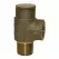 1/2" NPT Lead-Free Brass 75 psi PRVNL Series Adjustable Pressure Relief Valve | MRLPRV50