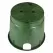10" Round Green Box Irrigation Control Valve Standard with Overlapping Green Cover Valve Box | NDB112BC