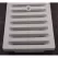 2' Rectangular Light Gray Flat Channel Grate | NDD661LG