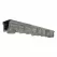 48" x 6" x 3.99 - 4.34" Light Gray Channel Drain Section | NDDDS091