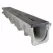48" X 10" X 5.68 - 6.01" Light Gray Channel Drain Section |  DS-096