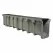 48" x 10" x 8.7 - 9.04" Light Gray Channel Drain Section | NDDDS105
