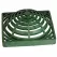 12" Round Green Catch Basin Drain Atrium Grate | NDS1280