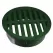 4" Round Green Flat Drain Grate | NDS13