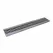 2' Rectangular Hdpe Gray Flat Channel Drain Grate |  241