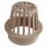 4" Round Sand Drain Atrium Grate | NDS78S