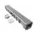 3' x 5" Channel Drain Kit, 1-Outlet Gray Pro Series Light Traffic | NDS864