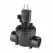 1" Female Slip PVC 20 - 150 psi PRO150 Series Jar Top Electric Valve | KRM7101JSL
