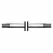 7/16" x 21" Threaded Galvanized Steel Coupled Pump Rod | MRLPRG716X21TC