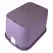 14" x 19" Rectangular Purple Box Reclaimed Water Standard with Overlapping Green Cover Valve Box | NDB113PBCR