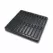 12" x 12" Square Cast Iron Black Catch Basin Flat Drain Grate | NDS1213