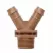3/4" Insert x MPT 2-Way For 17 mm 0.56 to 0.60" ID Techline EZ Dripline V-Adapter | NETTL2W075MA