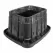 21.8" x 16.6" x 12" Rectangular Black Body Standard Valve Box Body Only | RBBVBSTDB