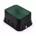 12" Rectangular Black Body Irrigation Control Valve Professional Jumbo with Drop-in Purple Lid Valve Box Body | RBBPVBJMBP