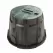 13.75" x 10" Round Black Body Irrigation Control Valve with Green Lid Valve Box | RBBVB10RND