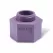 1/2" FNPT x Nozzle Thread Purple Plastic PA8SNP Series with Screen Non-Potable For 1/2" MPT Threaded Risers Shrub Adapter | RBLPA8SNP