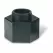 1/2" FNPT x Nozzle Thread Plastic PA8S Series with Screen For 1/2" MPT Threaded Risers Shrub Adapter | RBLPA8S