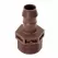17 mm x 3/4" Barb x MPT Plastic XF Series Adapter | RBXXFFMA075