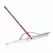66" Red, Powder Coated Aluminum Handle 36" Aluminum Blade Landscape Rake | STR14136