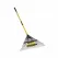 54" Yellow Fiberglass Handle 22" Steel Blade 24 Tine Leaf Rake | STR40928