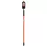 4" Blade 11 ga Orange Professional Grade Fiberglass Handle Trenching/Cleanout 35 Degrees Angle Head Shovel | STR89134