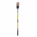4" Blade 11 ga Yellow Premium Fiberglass Handle Trenching/Cleanout Forward Turned Step Shovel | STRS703