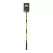 7.5" x 12" Blade 14 ga Premium Fiberglass Handle Garden Rear Rolled Step Spade Shovel | STRS705