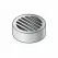 3" Round White Drain Grate | SDPGR030