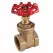 2" Threaded Lead Cast Brass 200 psi 620 Series Gate Valve | SOVGV020FS