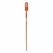 4" Tempered Steel Blade 16 ga Precision Lathe Turned Ash Wood Handle Trenching/Cleanout 28 Degrees Angle Head V Blade Shovel | STR89224