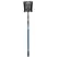 9.5" x 11.5" Blade Blue Professional Grade Fiberglass Handle SquareForward Turned Step Point Shovel | STRSVLS41