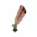 4 W GU5.3 MR-16 2700K LED Natural Copper Solid Copper Guardian Knights Series Up Light | UNIGUAR12L427