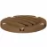 4.92" x 0.75" Architectural Bronze Aluminum Alloy For Well Light Light Cover | ULSUC1301AZ