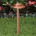 2.5 W T3 LED Natural Copper Spun Solid Copper 18" Steel Landscape Series 2125 Model Path Light | VISPR2125CSNW18S