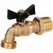 3/4" MIP x SolderForged Brass 646BV Ball Valve Hose Bibb | VLZHBV007