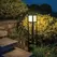 5.5 W 2700K LED Black Aluminum Bollard Light | WAC662127BK