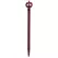 Netafim Pressure Compensating Standard Spray Stake Single Pattern - 3.2 GPH (Plum) (50/Bag) [01PSDS-PL1-B]