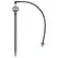 Netafim 6.6 GPH Single Spray Stake Assembly 48 in (1=25/Bundle) [01PSD066-48B]