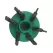1/2" Inlet FIPT 0 to 20 gph Black/Green Adjustable 6-Outlet Bubbler | AGFMFBA