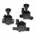 1" MNPT Black Glass-Filled Zytel 20 - 150 psi 254 Series Straight Electric In-Line with Flow Control Globe Valve | TOL2540604