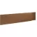 20' x 1/2" x 4" Poly Board Brown Landscape Edging | BABPB420B