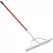 24" Aluminum Blade 60" Aluminum with Vinyl Sleeve Handle Landscape Rake | CORRK61061