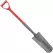 14" Tempered Steel Blade 14 ga 30" Fiberglass with Poly Jacket Handle Closed-Back Drain Spade | CORSS62130
