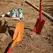 5" Steel Blade 14 ga Fiberglass Handle Curved Trenching Shovel | CORSS64715