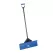 D Handle 24" Heavy-Duty Plastic Blade Blue Pusher Shovel | ECA24UPH